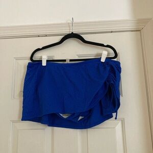 Swim by Cacique  Blue Swim Skirt